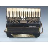 Paolo Soprani 'Italla' Italian piano accordion, 120 bass, 3 1/2 treble octaves, two treble