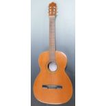 Jose Ramirez classical guitar, Madrid label, fitted with 6 nylon strings