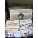 Approximately 60 LPs including some soul/disco with approximately 80 singles