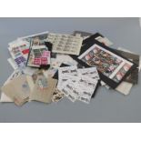 A box file of QEII mint GB stamps, singles blocks and part sheets