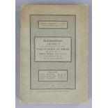 [Signed Letter] George Cruikshank a Catalogue of The sale of the Truman Collection held at