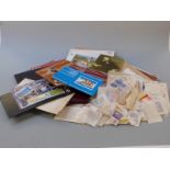 Sundry loose stamps, covers, collector's packs 1988 and 1989 etc
