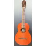 Di Giorgio Brazilian acoustic guitar model Signorina no 16, fitted with six nylon strings, in fitted