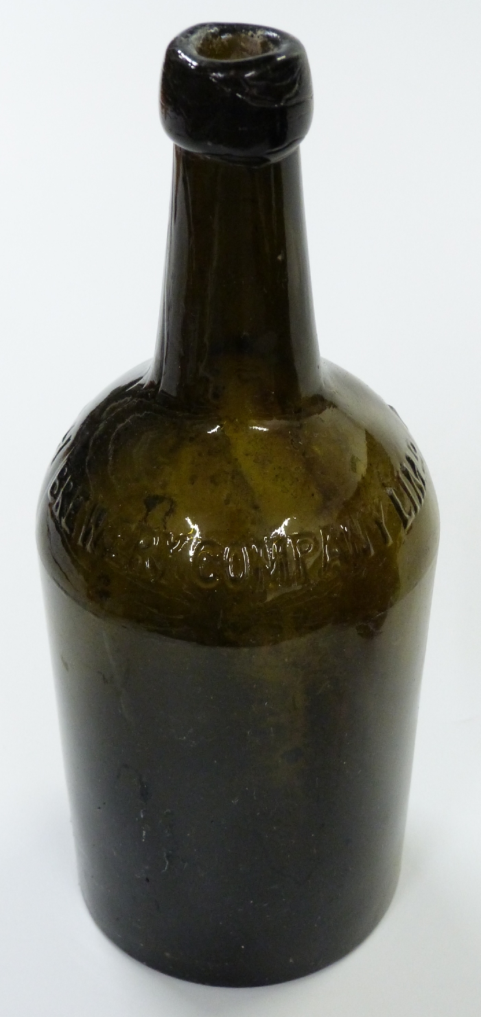 Six late 19th / early 20thC glass beer bottles embossed Nailsworth Brewery Company Limited and to - Image 3 of 3