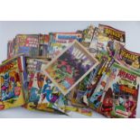 A collection of Marvel/ Superhero comics
