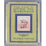 Beatrix Potter The Tale of Little Pig Robinson, David McKay 1930 first published edition in