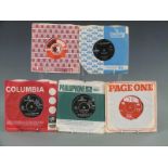 Approximately 70 singles, mostly from the 1960s in two cases