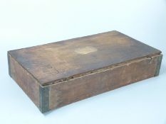 A 19thC French box containing three layers of coloured pastel chalks, with SM Paris and impressed