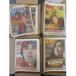 Approximately 116 editions of NME (New Musical Express) magazine November 1991 to September 1998