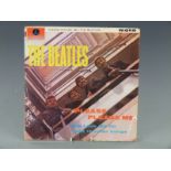 The Beatles - Please Please Me (PMC1202) Black and Gold label with Dick James credits.  record