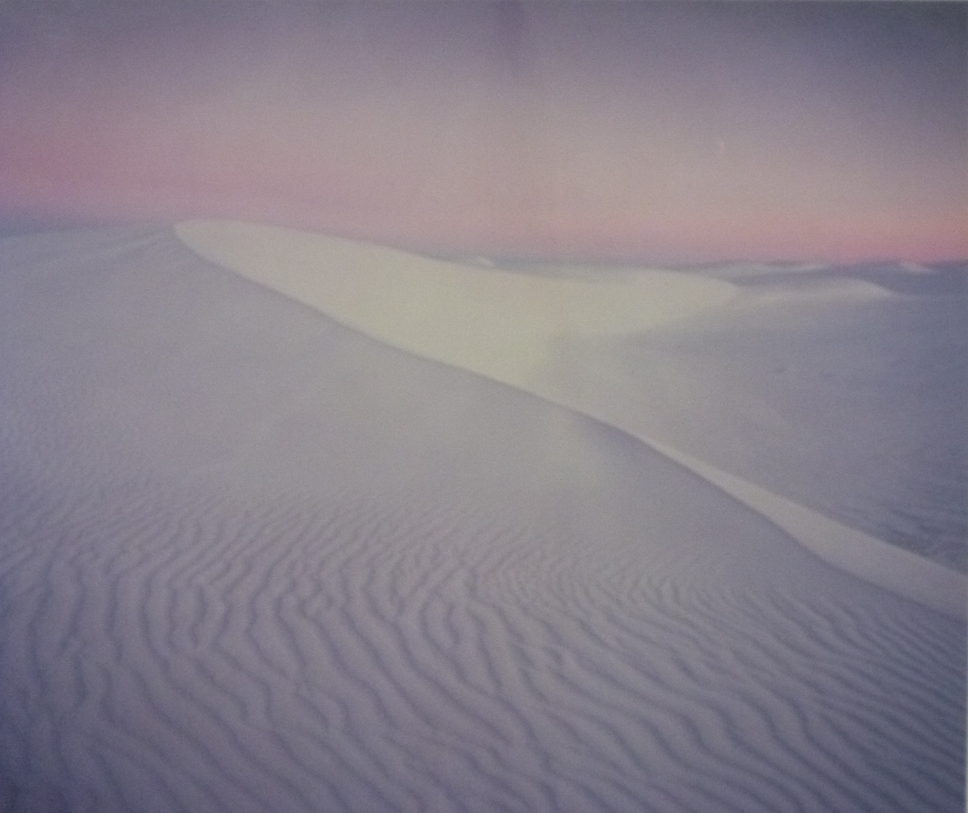 Michael Fatali, Cibachrome print, signed photo Sandscapes, no IV, 23½ x 29cm with certificate of