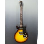 Gibson Melody Maker electric guitar, c1962, customised with Grover machine head tuners and Jason