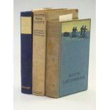 Three books on Antarctic exploration comprising "Birdie" Bowers of the Antarctic, Scott's Last