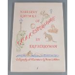 [Signed Copy] Nursery Rhymes of Gloucestershire by E.R.P. Berryman with Calligraphy and