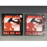 Metallica - Kill 'Em All (MFN 7DM), records and cover appear Ex also Kill 'Em All (MFN7)