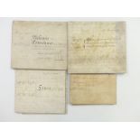 Cheltenham interest indenture dated 1742 and three further indentures relating to Preston,
