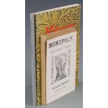 William Morris printed pamphlet Monopoly or How Labour is Robbed with cover design by Walter