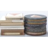 Fourteen 9.5mm Betty Boop cine film reels to include examples marked 'Taking the Blame', 'I