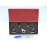 Britains diecast model soldier set Maharajah of Patiala and Lancers (5 piece) 40167, in original box