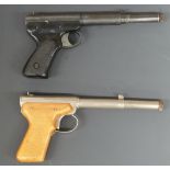 Two Diana Mod. 2 .177 GAT air pistols