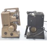 Specto Type B 9.5mm cine film projector together with a Specto 750 projector