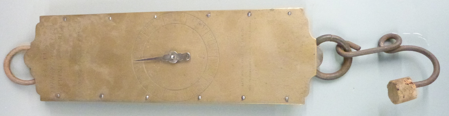 Salter's Improved Circular spring balance to weigh 40lbs, together with Salter's No 20M spring - Image 2 of 7