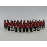 Fifty-two Britains diecast model Fort Henry Guard soldiers