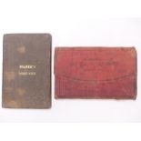 Palmer's pocket scale 1845 with instructions all bound in a book, together with Ropp's calculator