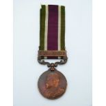 British Army Tibet medal with Gyantse clasp, named to Doolie Blaer Jampa Sib No. 77N Field Hospital