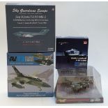 Four 1:72 scale diecast model aeroplanes Corgi WWII Legends DH Mosquito FB VI AA32810, Sky