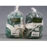 Twenty Bisley nylon ferreting/ rabbit nets, new in original packaging.