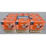 Two hundred and twenty five 12 bore shotgun cartridges including Winchester, Blue Diamond etc, all