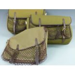 Deben fish bag and two similar bags