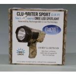 Clulite Clu-Briter Sport Club-SP Cree LED spotlight/ torch, new in original box.