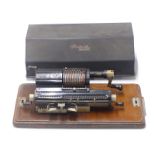 Rapid vintage mechanical calculator number 4634 in original case