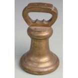 Victorian bronze or similar 14lb bell weight