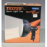 Tracer Sport Light 170 hunting lamp with variable power, new and sealed in original box.