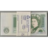 Thirty consecutive £1 notes