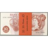 Ten Fforde banded 10 shilling notes, uncirculated B75M 159061-159070