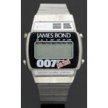 Zeon James Bond 007 For Your Eyes Only gentleman's digital chronograph wristwatch with alarm, LCD