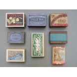 Eight boxes of various pen nibs including William Mitchell's, Hinks Wells & Co, Goode & Co, J