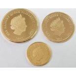 Cased set 2012 gold sovereigns for the Diamond Jubilee series I, comprising a gold full sovereign,