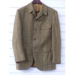 Daks gentlemen's tweed coat made by Bentalls Simpson, London, size 42R