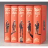 Rudyard Kipling, Short Stories (London, Folio Society, 2005).  Red cloth with pictorial boards and
