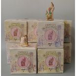 Border Fine Arts, nineteen Beatrix Potter figures in original boxes