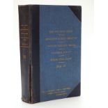 A 1920's bound volume of civil engineering interest correspondence relating to various projects