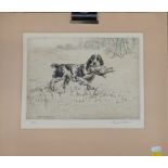 Three engravings comprising Reginald Brown and Oliver Hall landscapes and Henry Wilkinson signed
