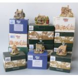 Eleven Lilliput Lane cottages including Collectors Club editions, all in original boxes