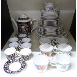 Villeroy & Boch dinner and tea ware in 'Intarsia' and 'Amapola' patterns, approximately 46 pieces