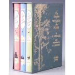 A. A. Milne, The Complete Winnie the Pooh (Folio Society, 2004).  Illustrated E. H. Shepard.